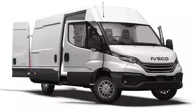 Iveco Daily Van L3H2 HQ Interior 2025 3D model