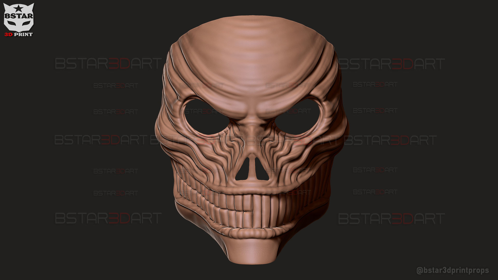 Aira Shiratori Full Mask - Dandadan Anime Cosplay 3D print model_9