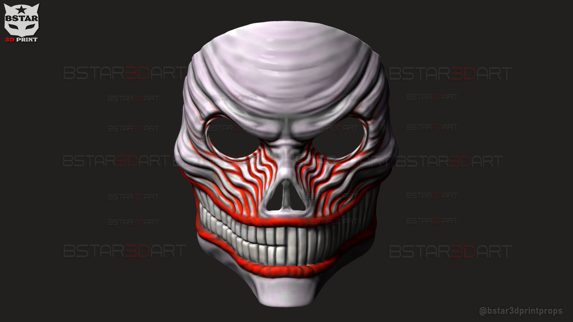 Aira Shiratori Full Mask - Dandadan Anime Cosplay 3D print model_6