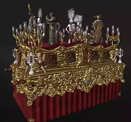 Paso Cofradia Sentencia Macarena 3D print model