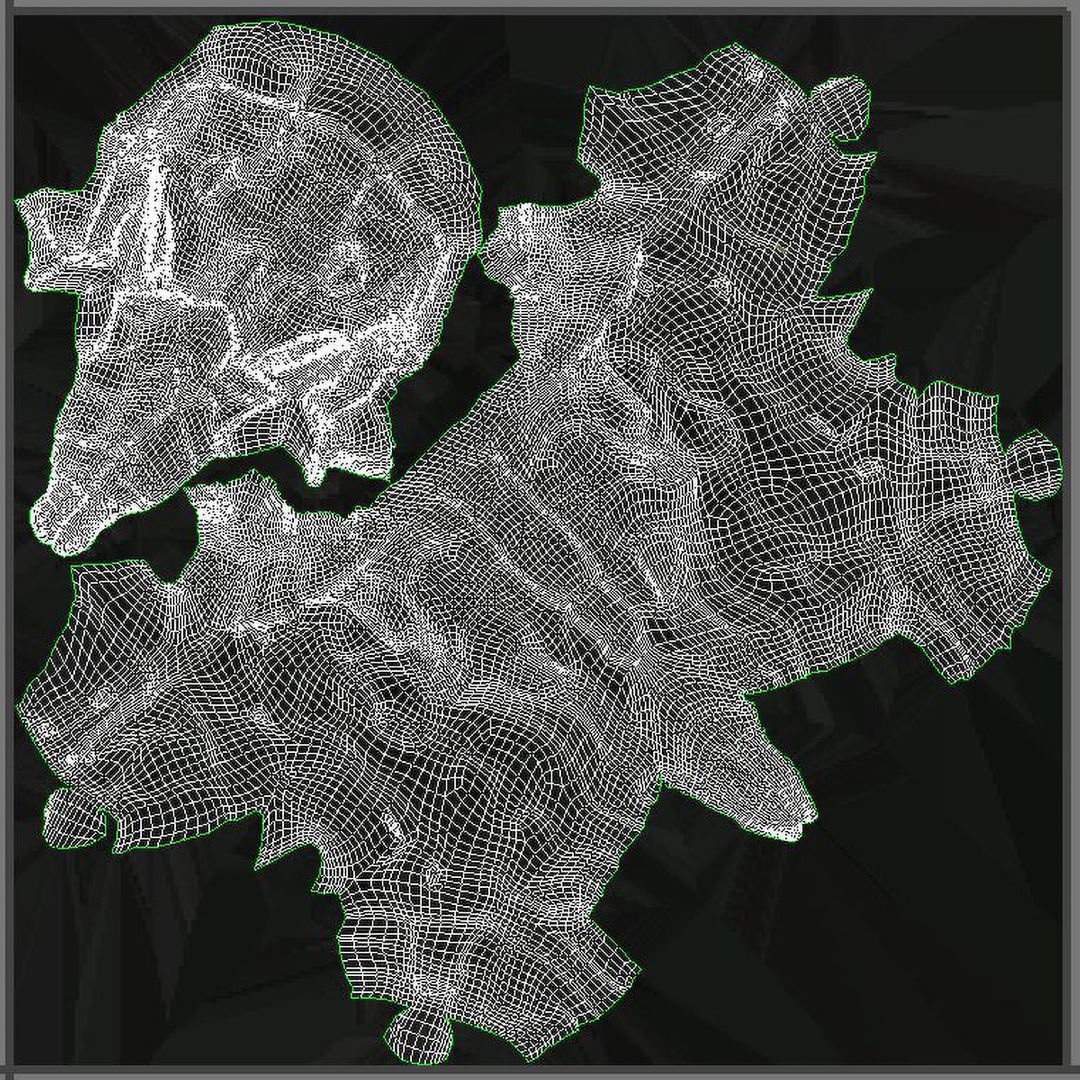 Elephant design object 3D model_10