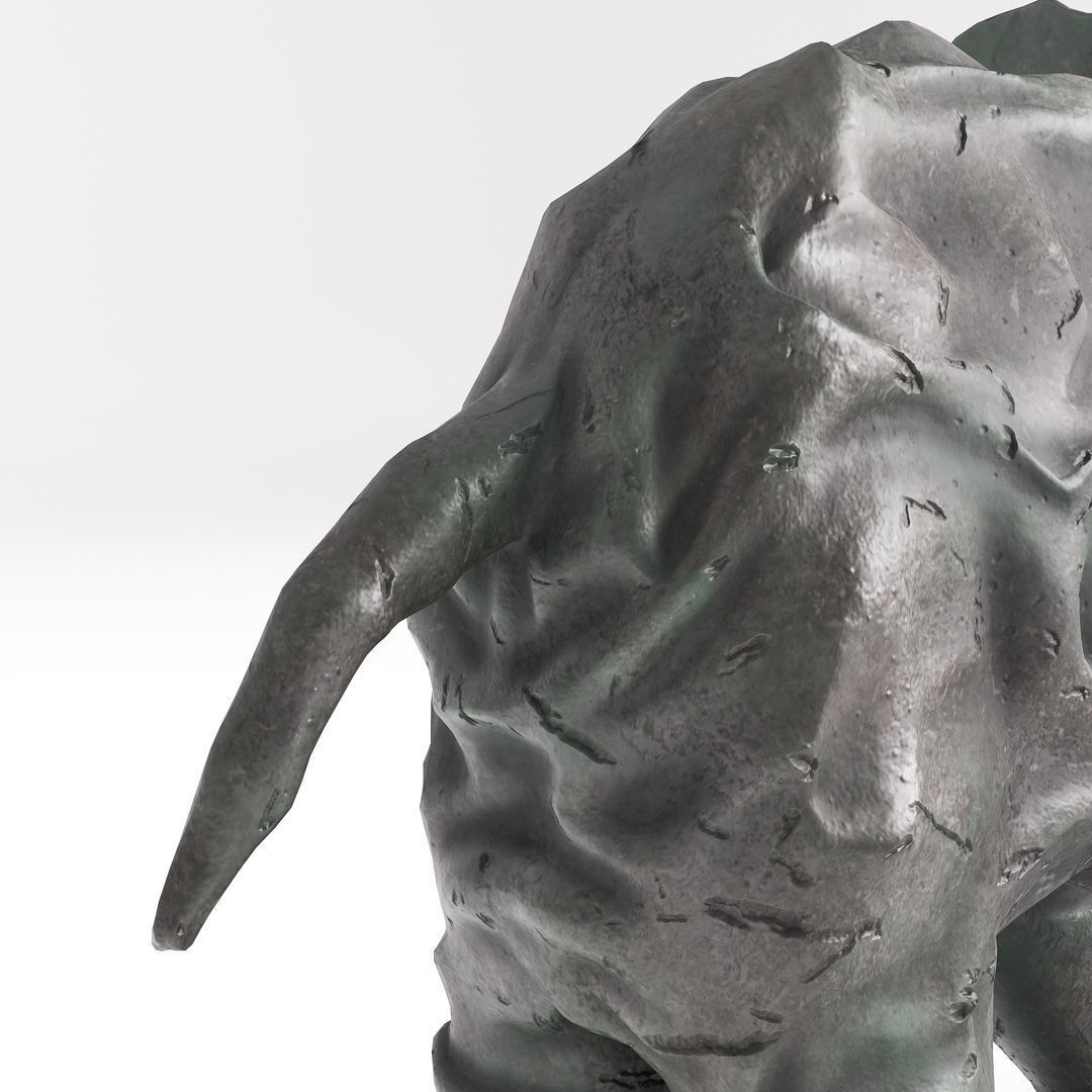 Elephant design object 3D model_7