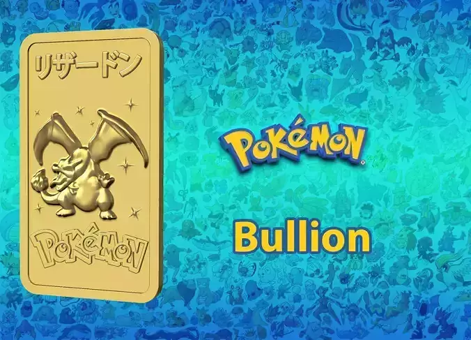Bullion Charizard 3D print model