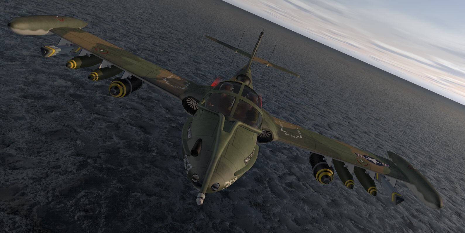 Cessna A-37B Dragonfly 3D model_11