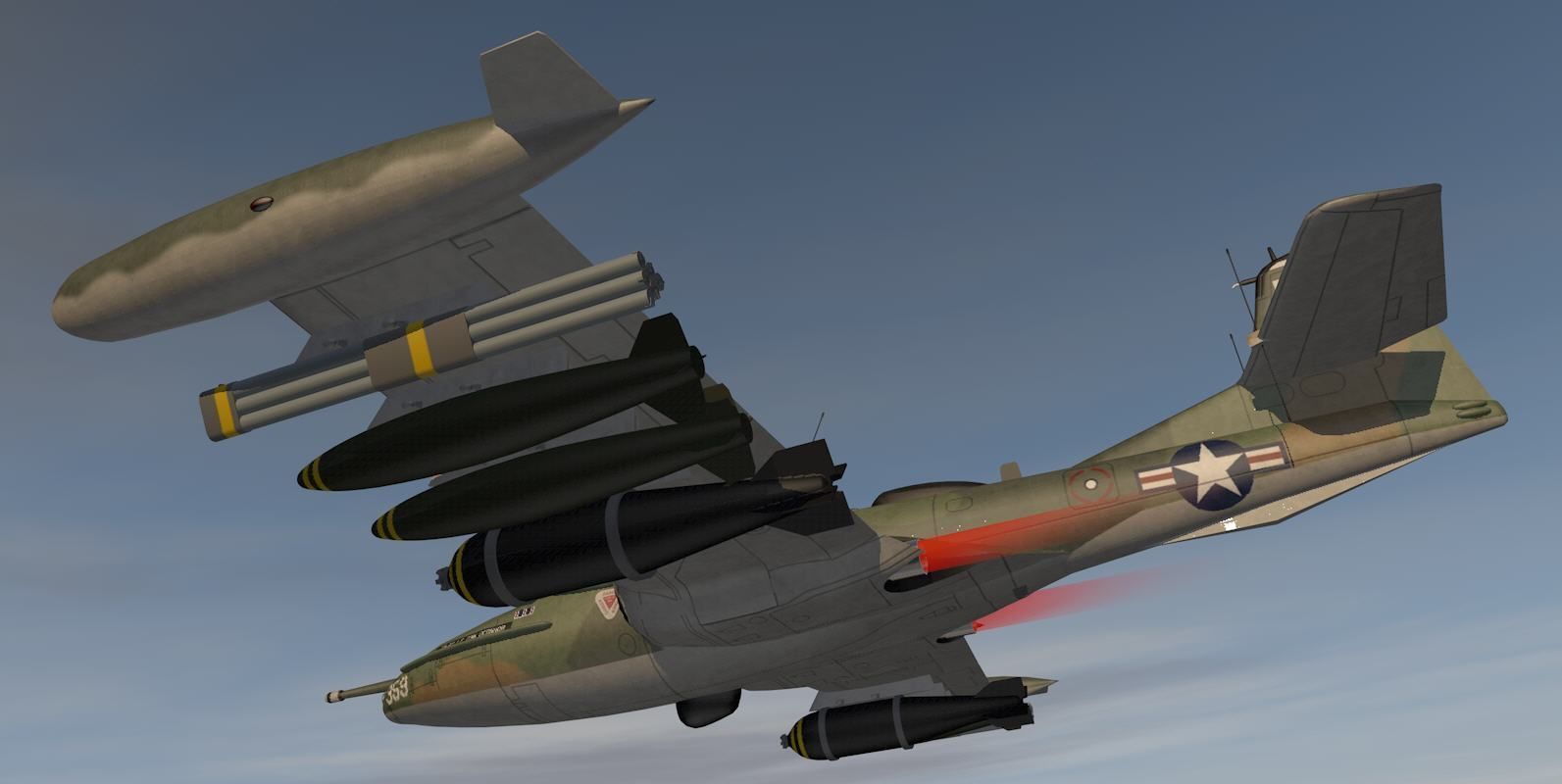 Cessna A-37B Dragonfly 3D model_13