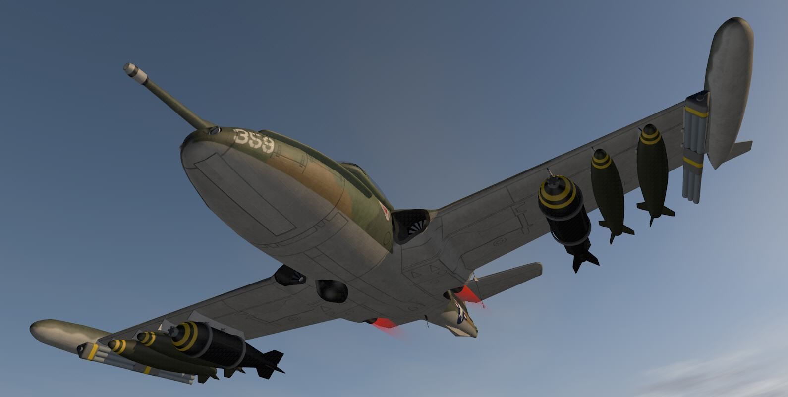 Cessna A-37B Dragonfly 3D model_12