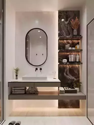 Luxury Bathroom 01