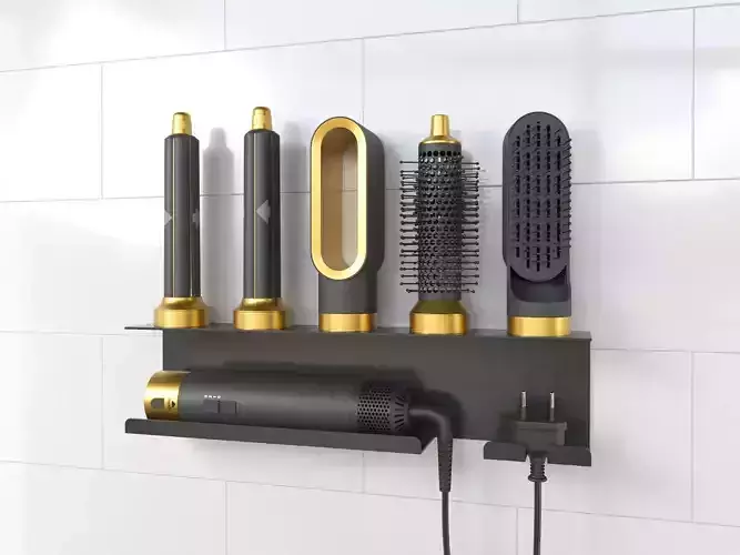 electrical hairdryer and styler 