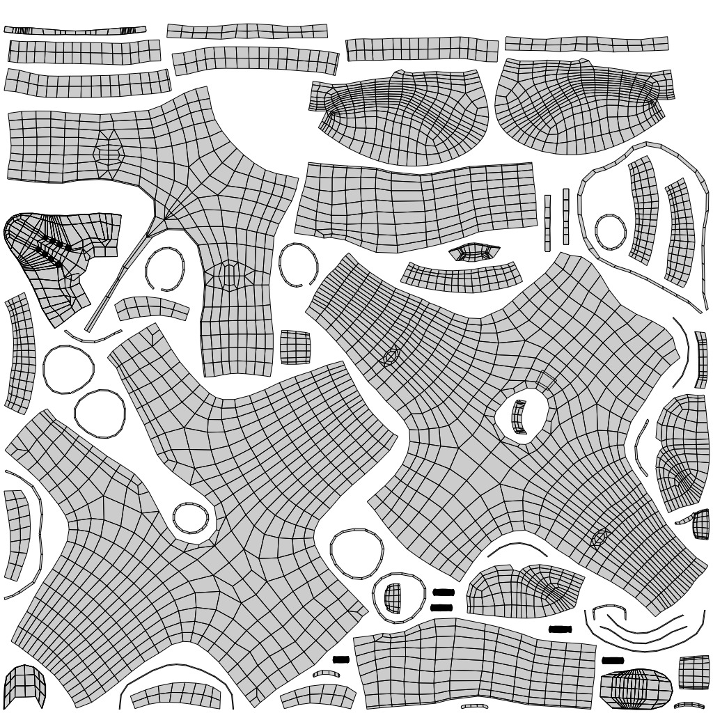 Stylized Female Character with Goggles - Game ready Model Low-poly 3D model_11