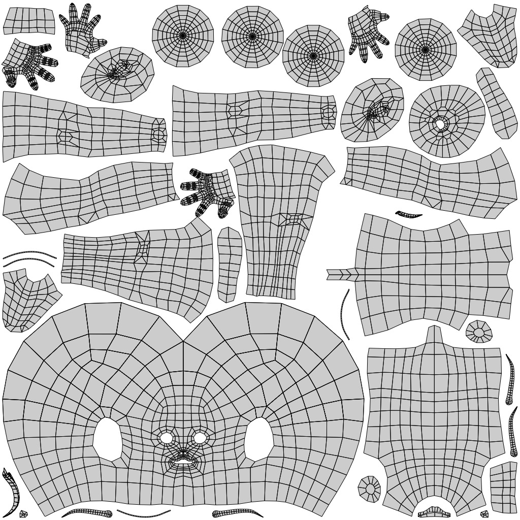 Stylized Female Character with Goggles - Game ready Model Low-poly 3D model_10