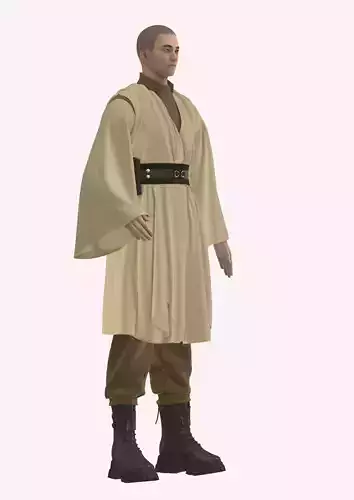 JEDI inspired garment in style3D Atelier