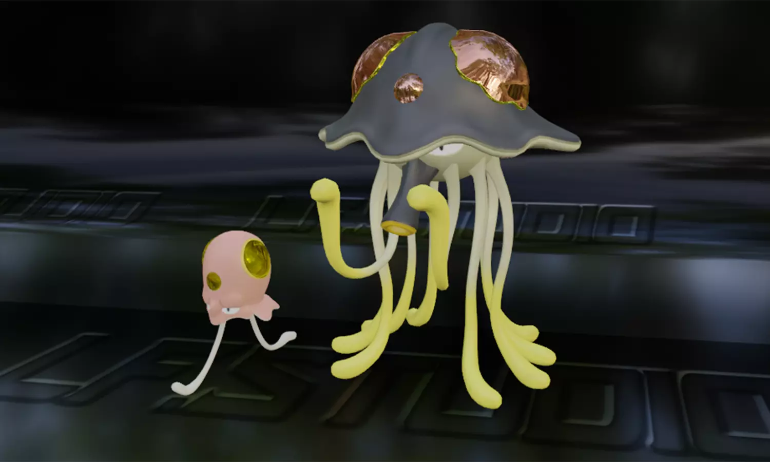 Pokeon Toedscool Toedscruel 3D print model