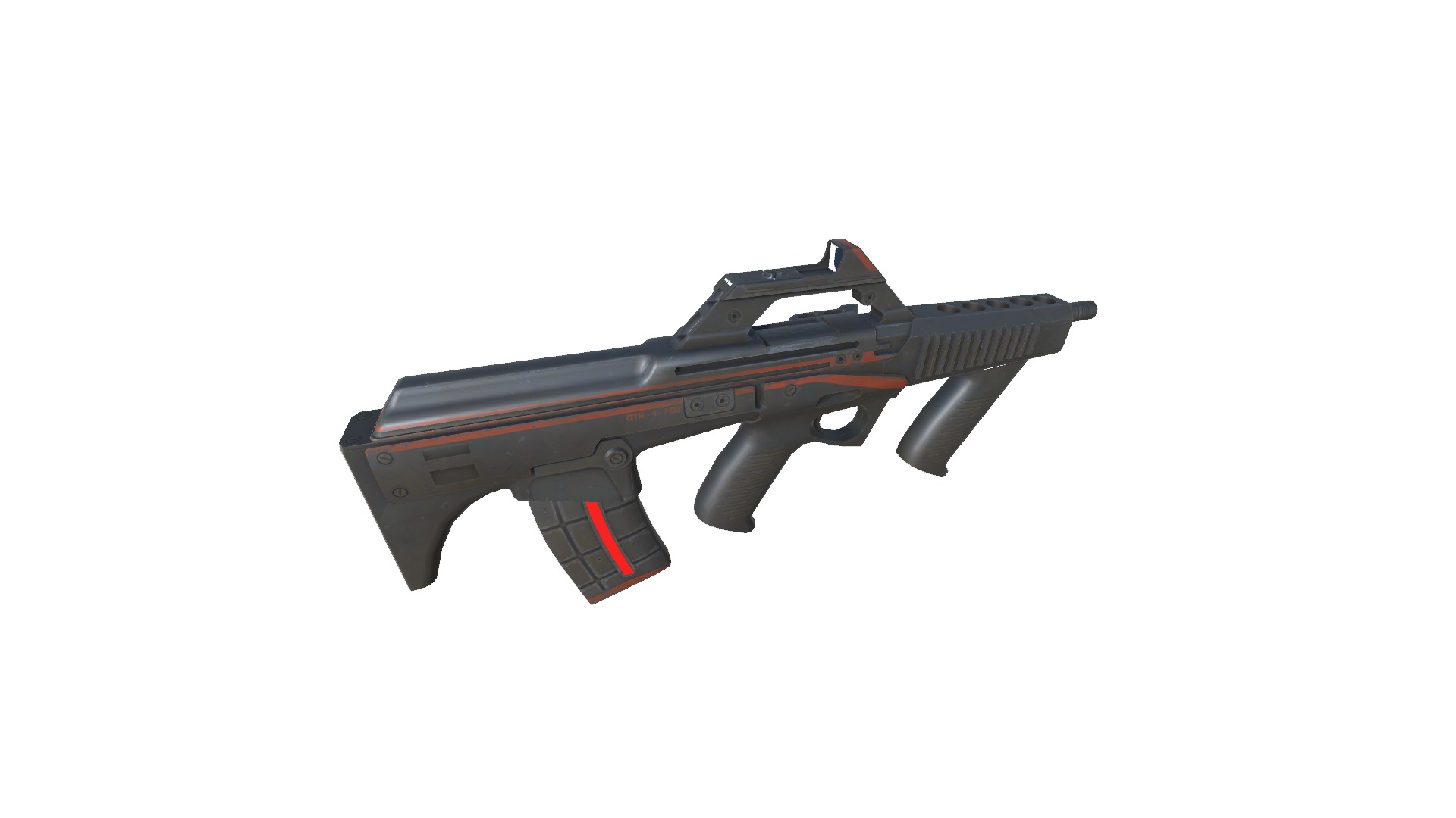 53-Fazertron-gun model 3d game ready model Low-poly 3D model Low-poly 3D model_16