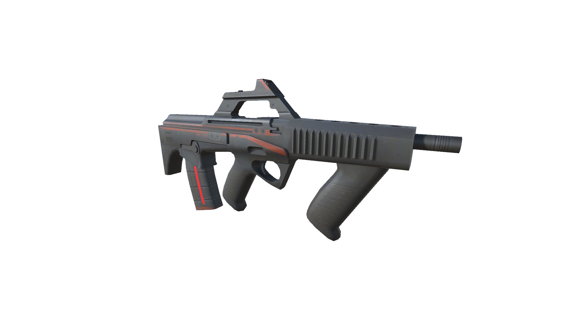 53-Fazertron-gun model 3d game ready model Low-poly 3D model Low-poly 3D model_15