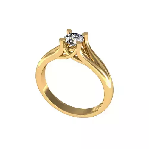 solitaire diamond ring