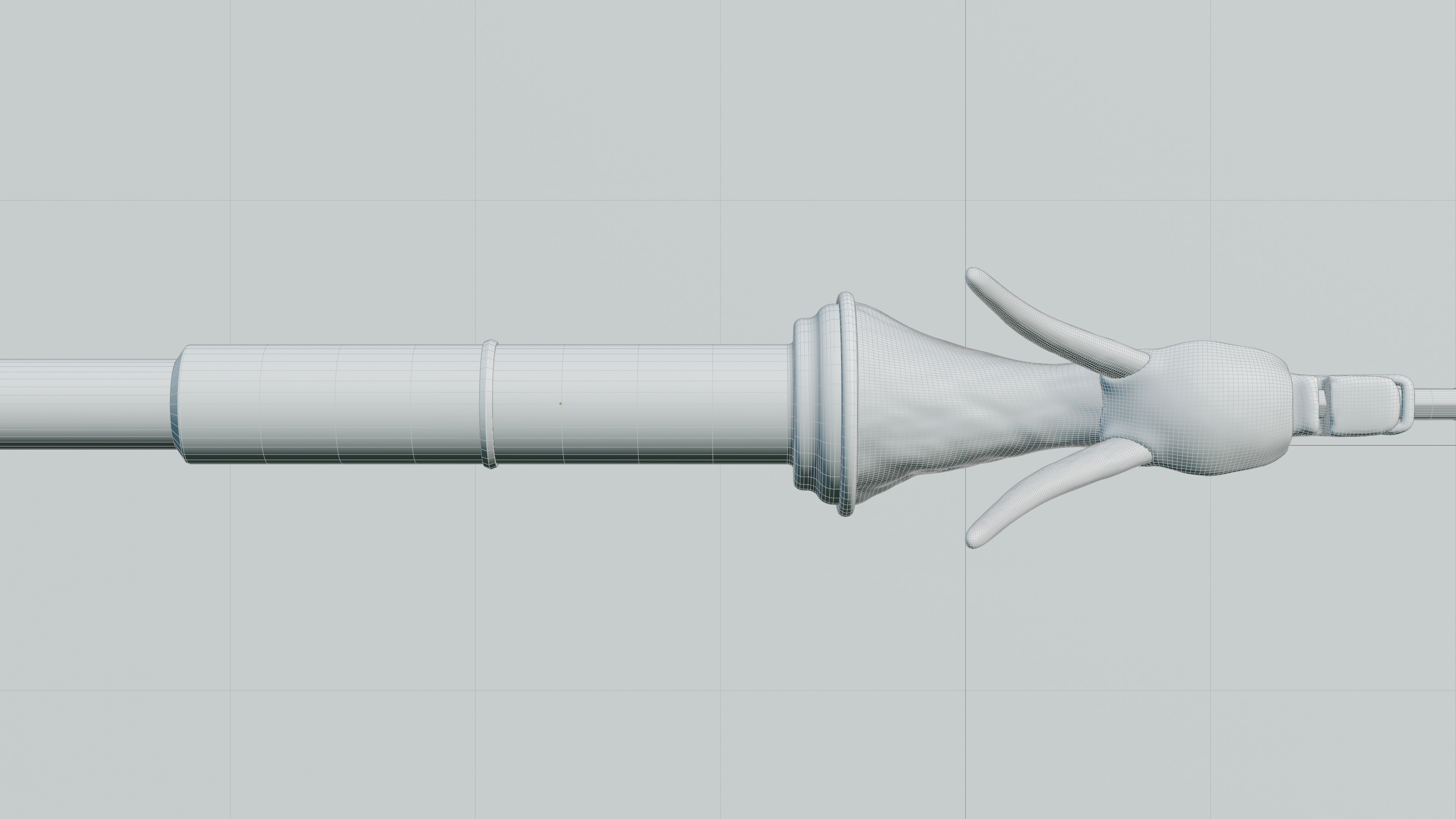 Spear - Ancient Chinese Weapon Low-poly 3D model_20