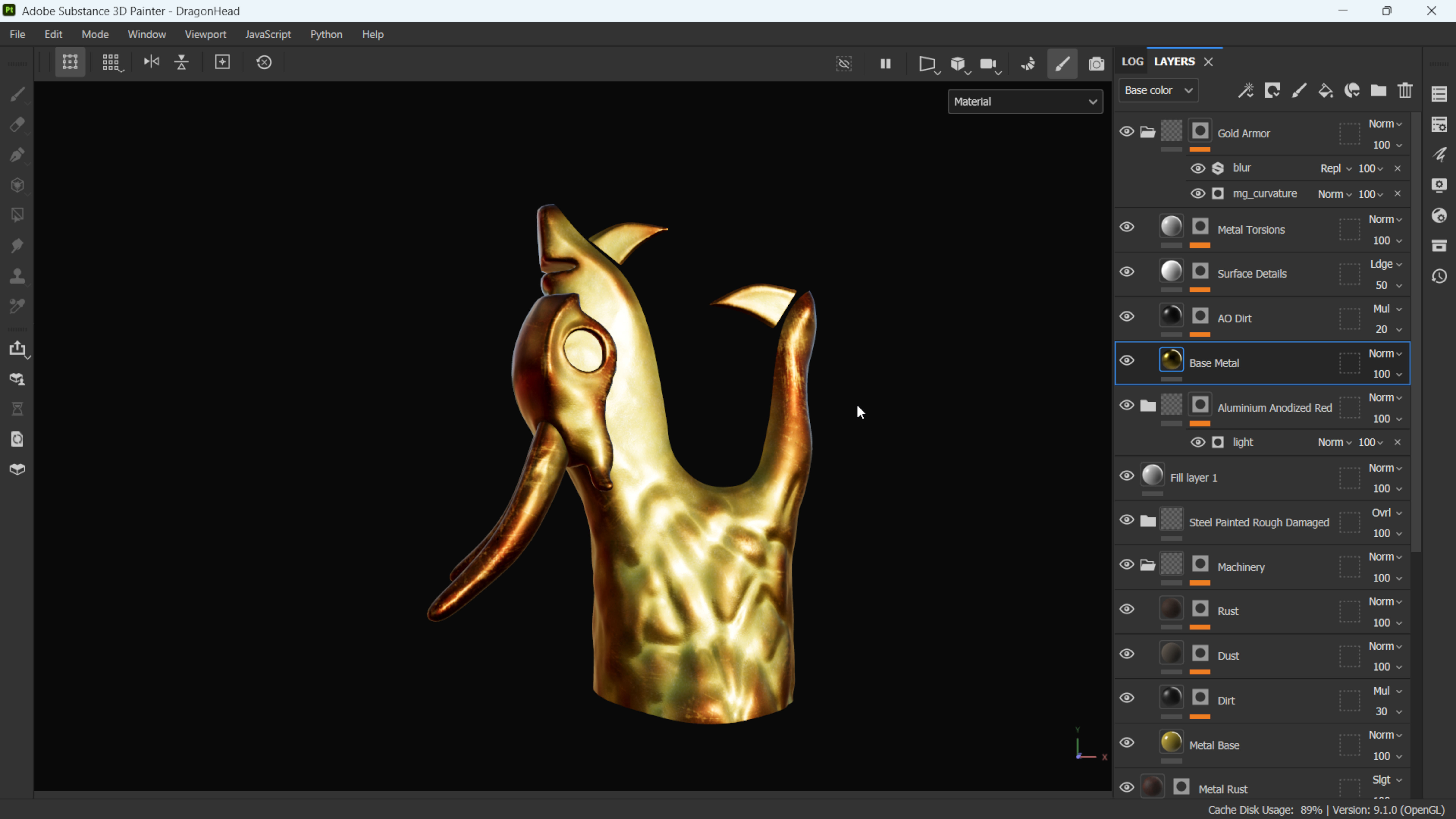 Spear - Ancient Chinese Weapon Low-poly 3D model_8