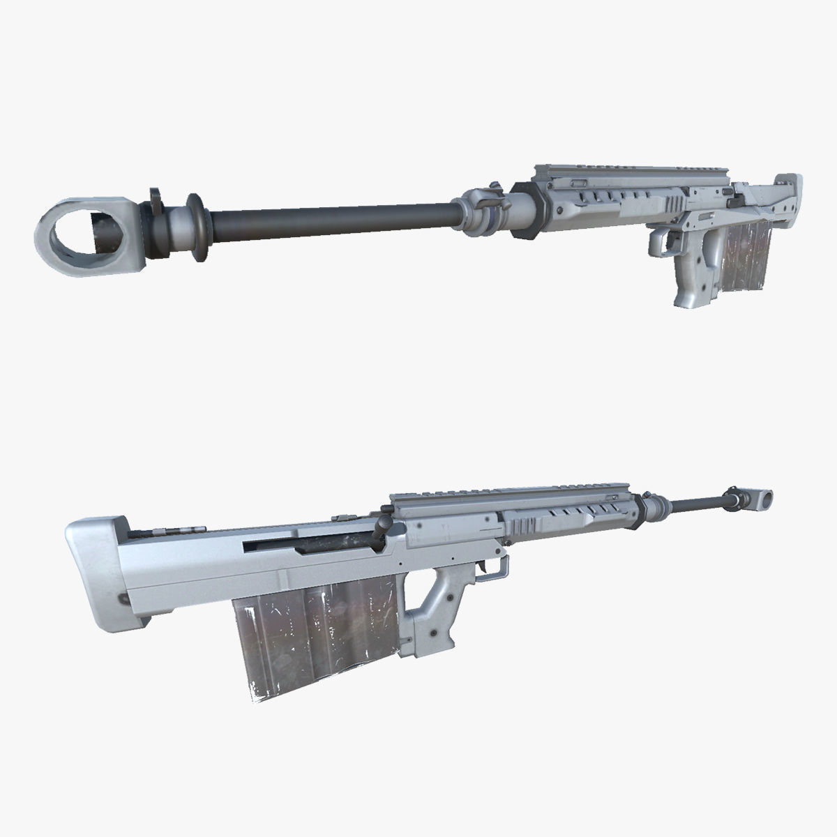 54-Fel-ix-gun model 3d game ready model Low-poly 3D model Low-poly 3D model_20