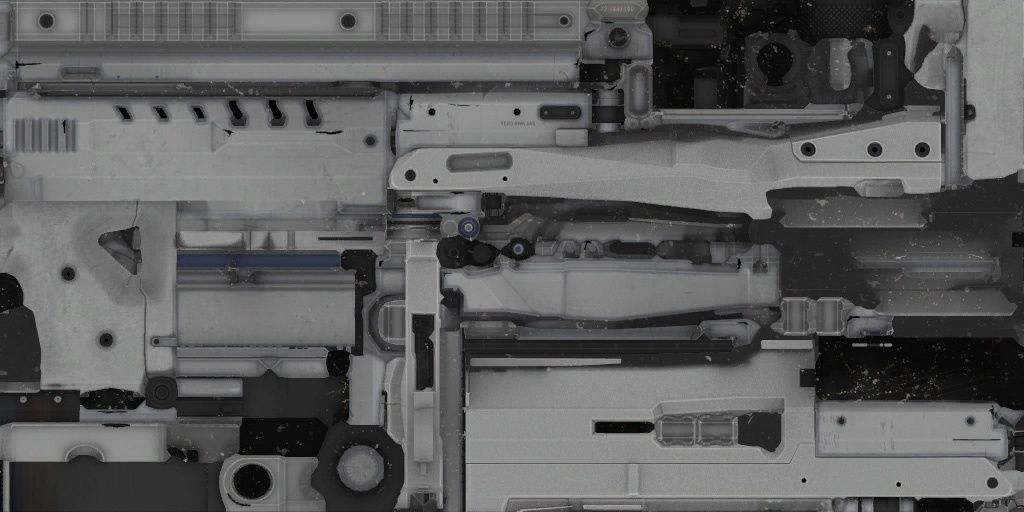 54-Fel-ix-gun model 3d game ready model Low-poly 3D model Low-poly 3D model_32