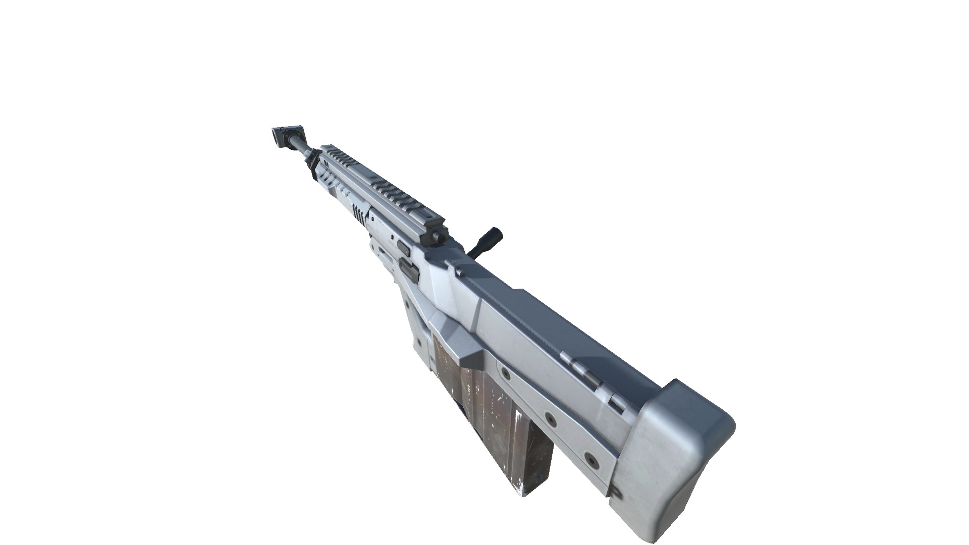 54-Fel-ix-gun model 3d game ready model Low-poly 3D model Low-poly 3D model_7