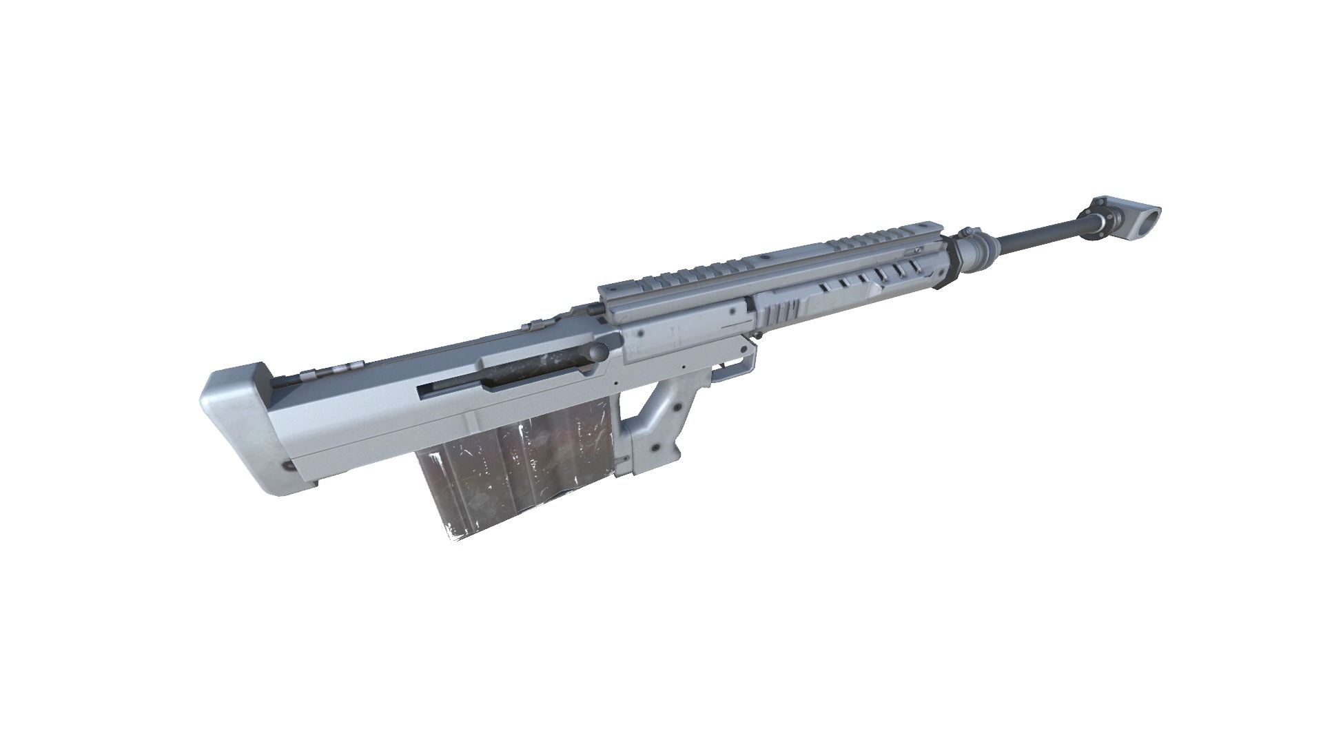 54-Fel-ix-gun model 3d game ready model Low-poly 3D model Low-poly 3D model_14