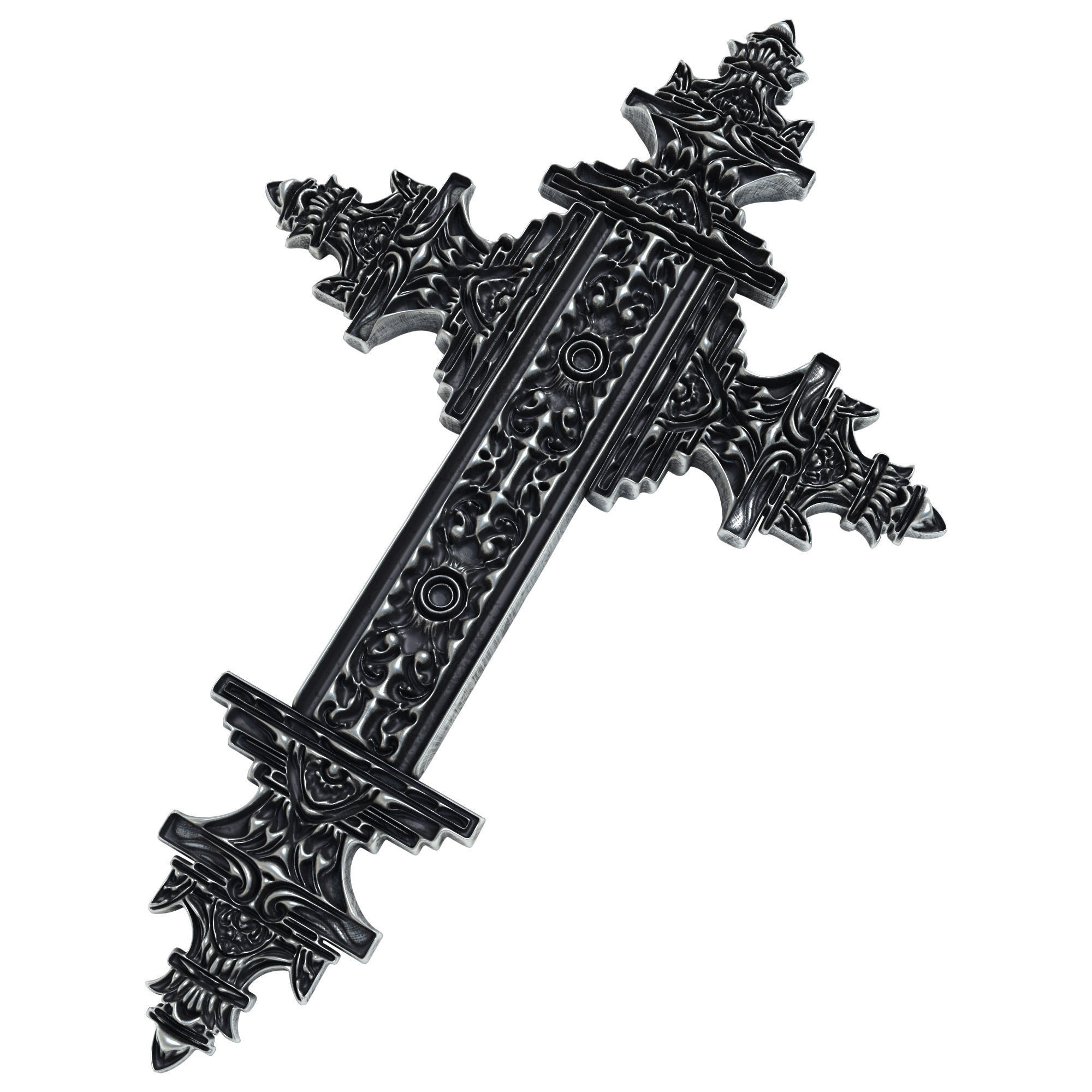 5 Christian cross V 06 3D model_5