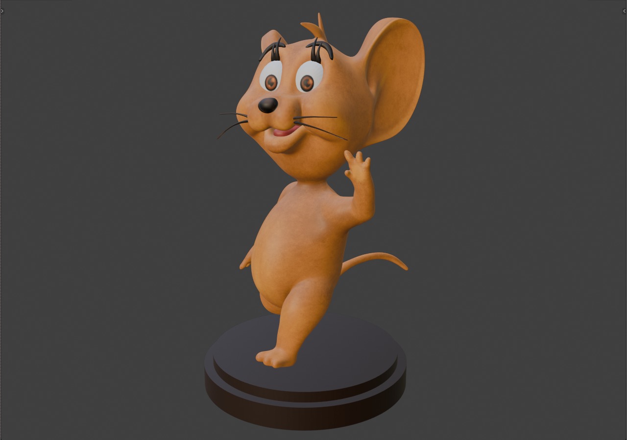 MOUSE goodbye Pinrt 3D 3D print model_2