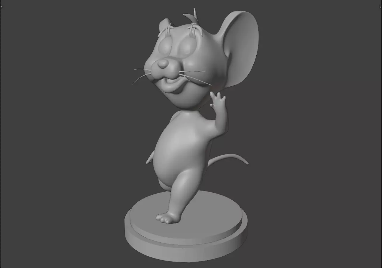 MOUSE goodbye Pinrt 3D 3D print model_0