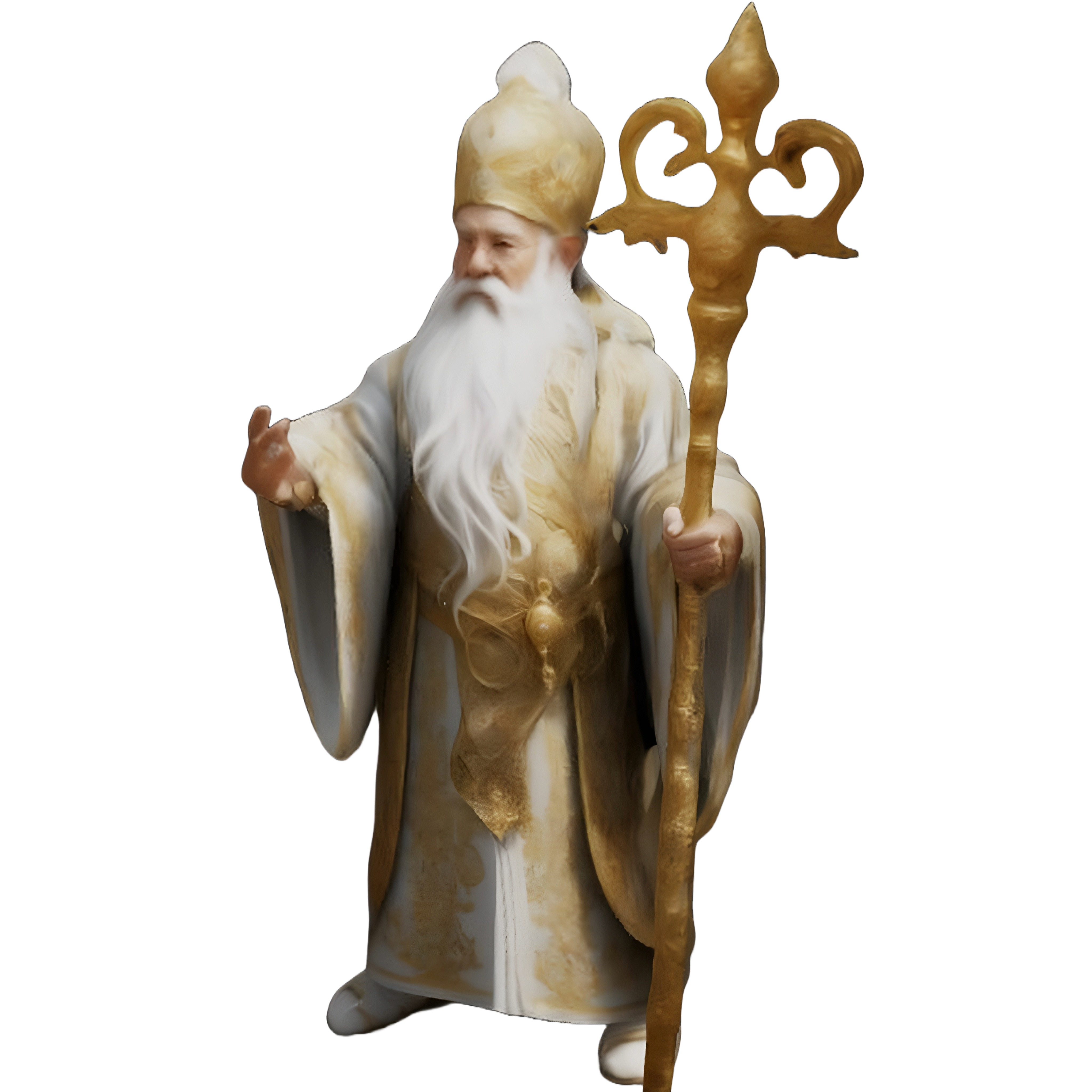 Mystical Wizards Trio 3D print model_2