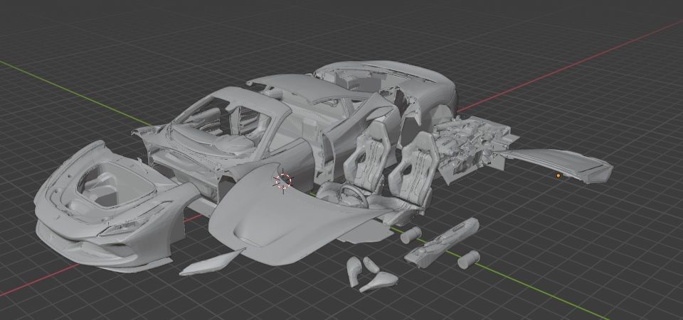 Ferrari F8 Tributo 3D print model_4