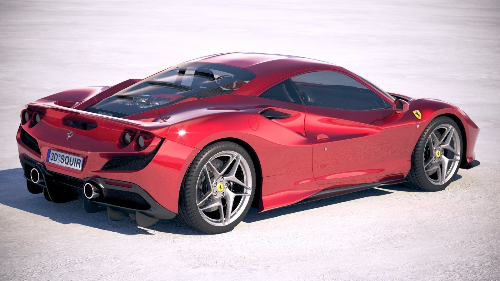 Ferrari F8 Tributo 3D print model_3