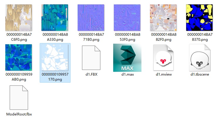 Bride wedding dress 3D model_20