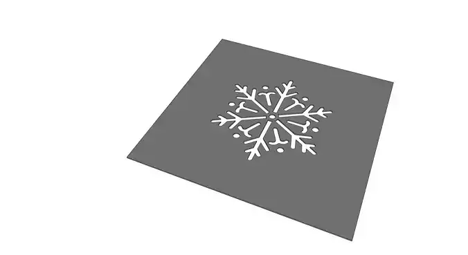Snowflake Stencil