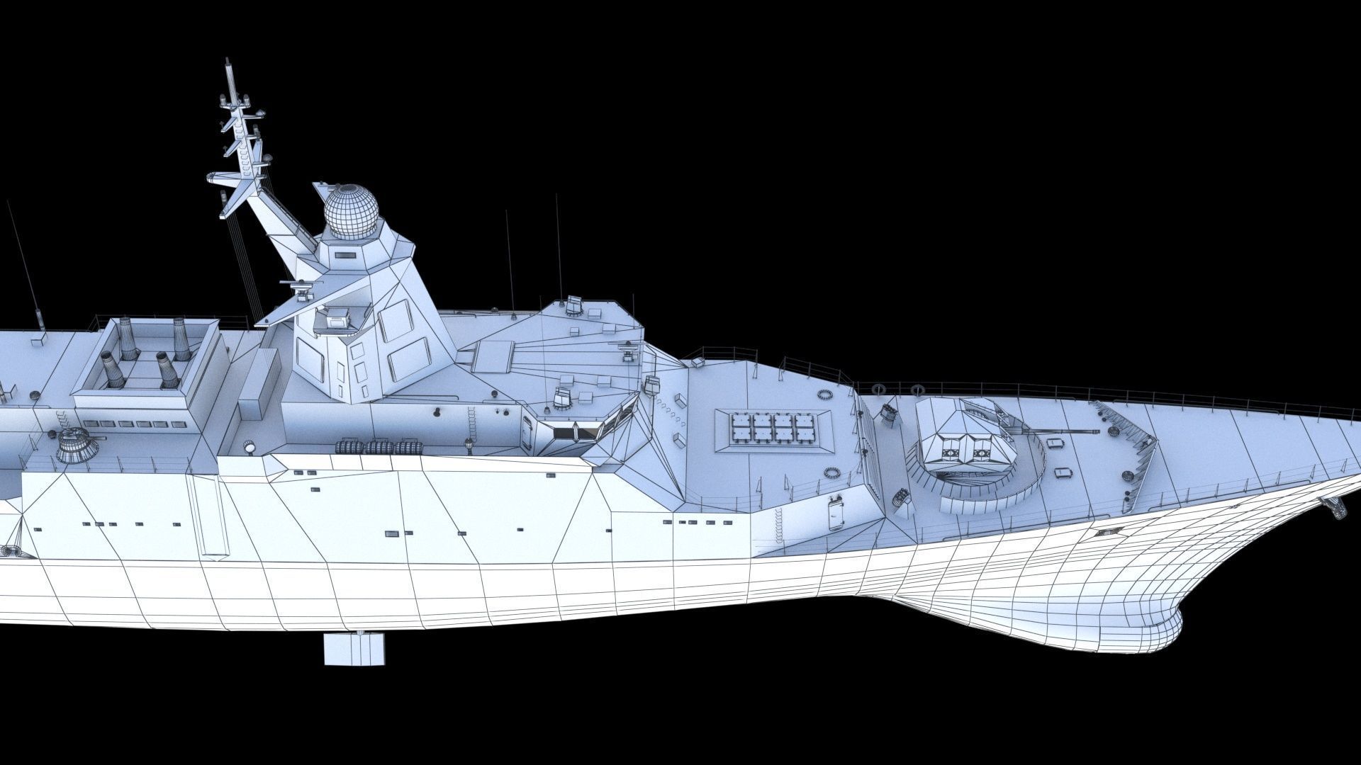 20385 project Gremyashchiy class corvette 3D model_22