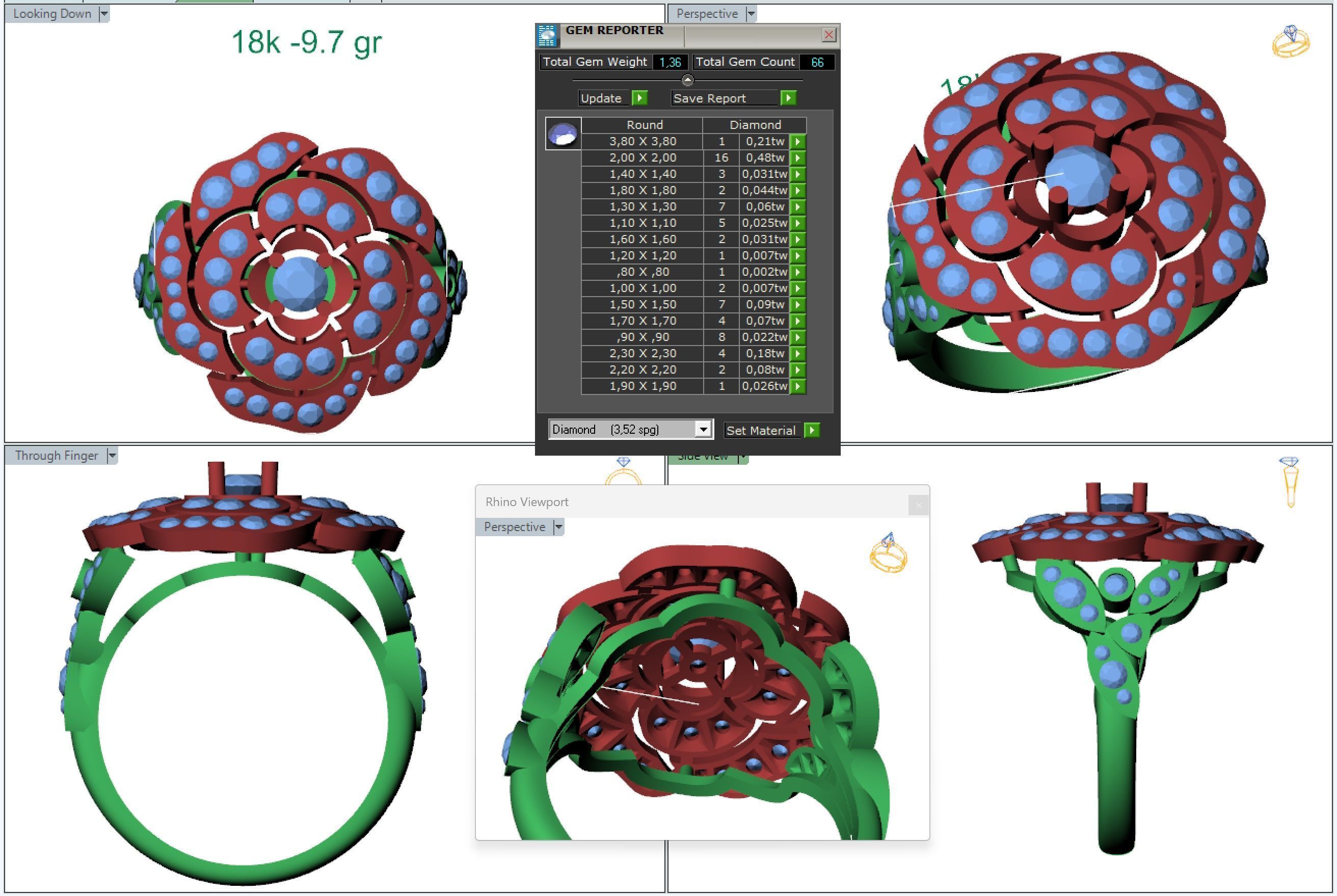 CAMELIA RING COCO 3D print model_1