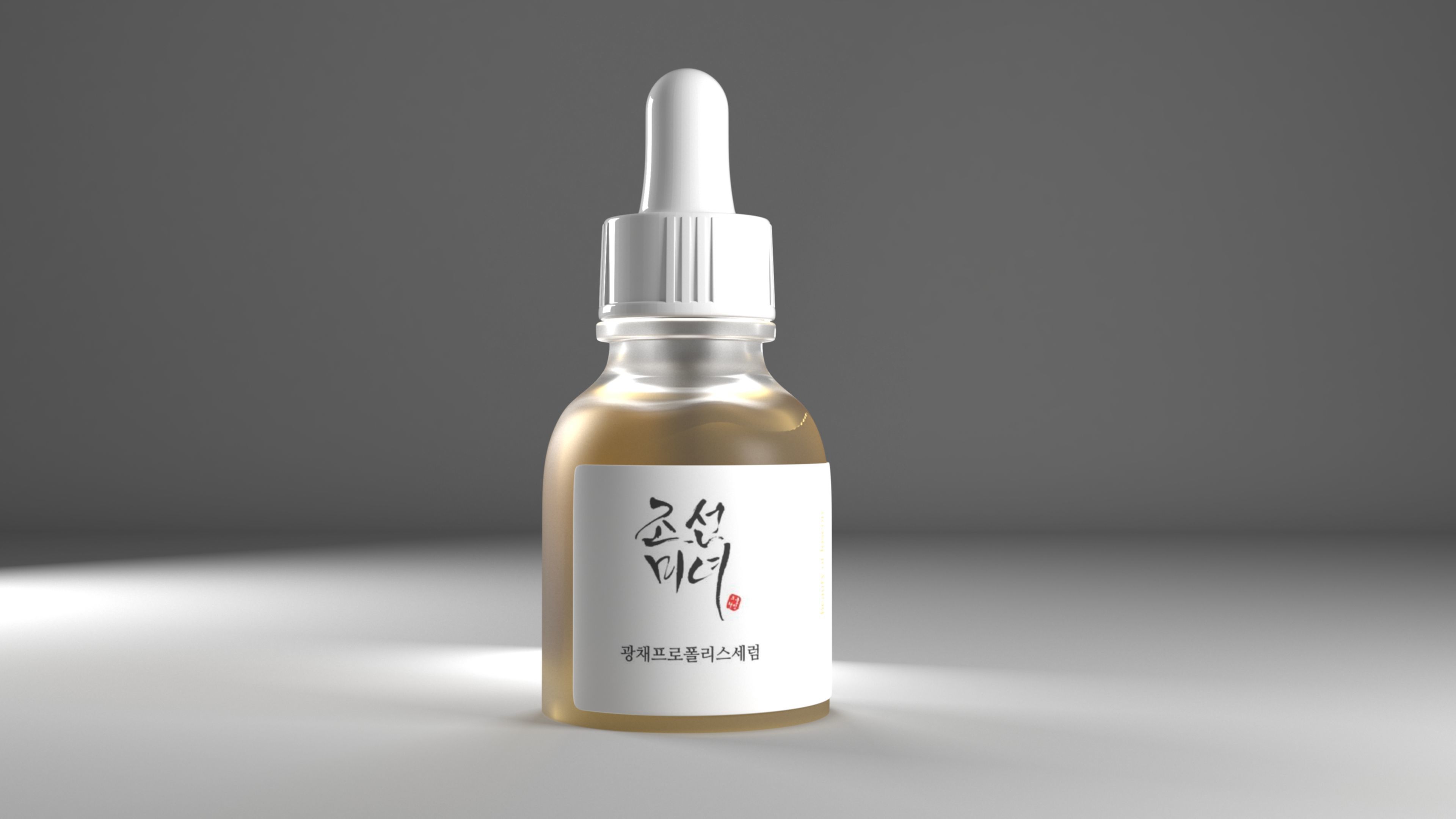 Beauty of Joseon glow serum propolis niacinamide 3D model_11