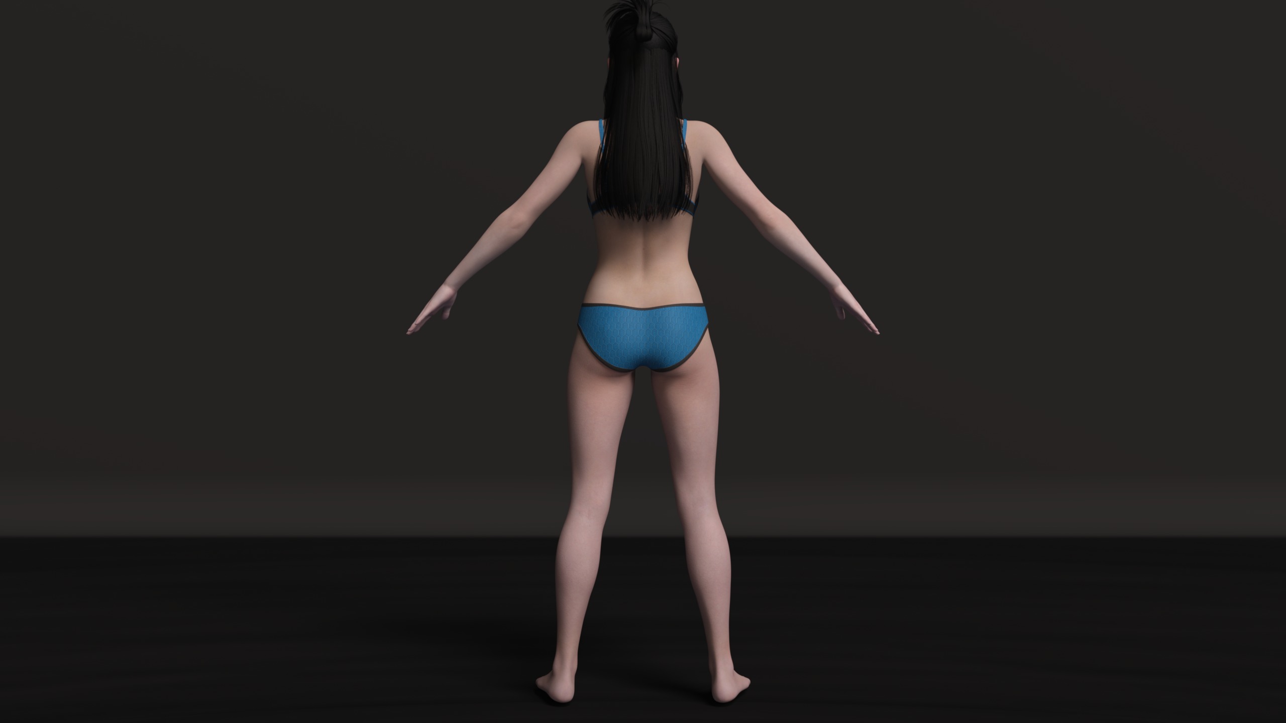 The First Descendant - Freyna G8F Bundle Low-poly 3D model_12