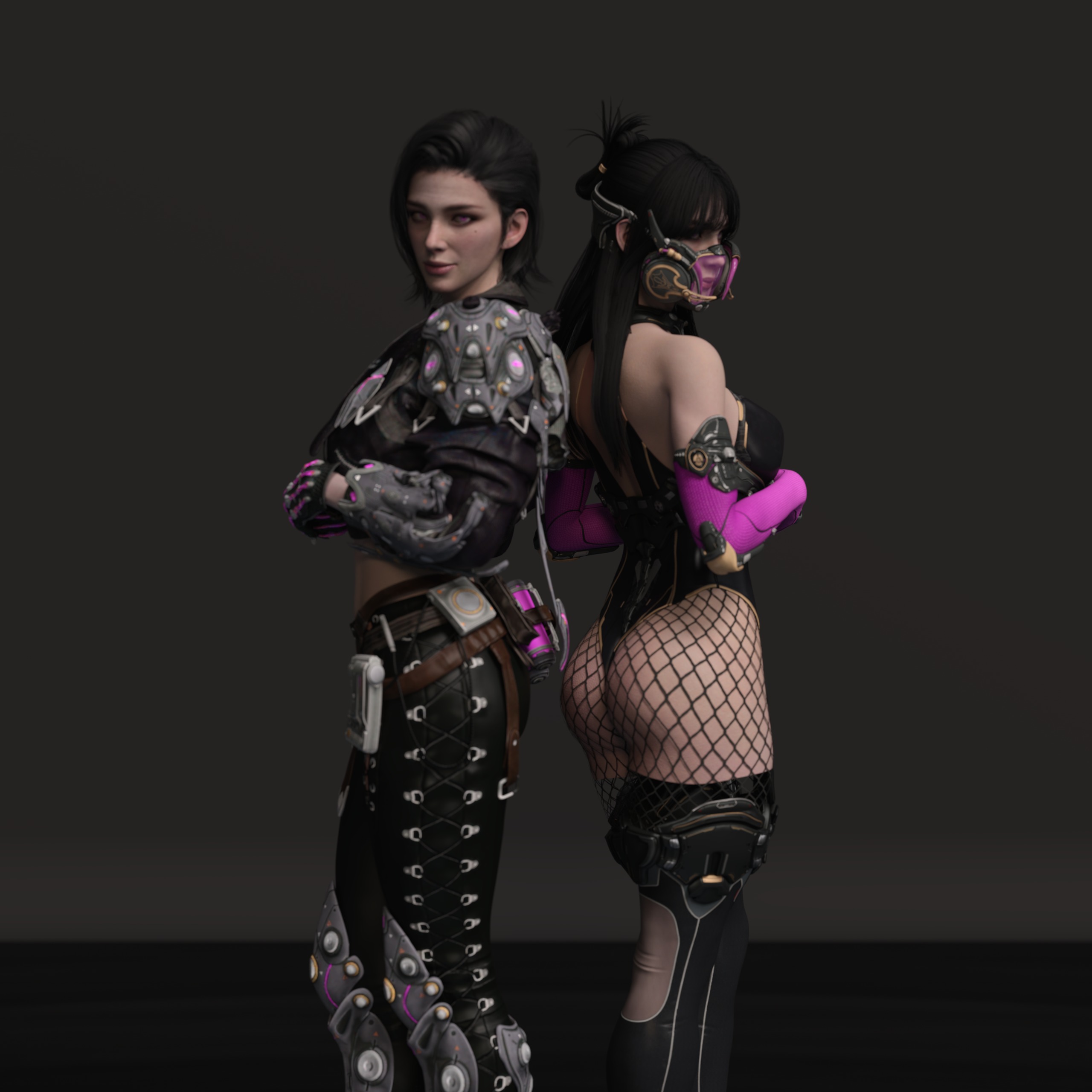 The First Descendant - Freyna G8F Bundle Low-poly 3D model_3