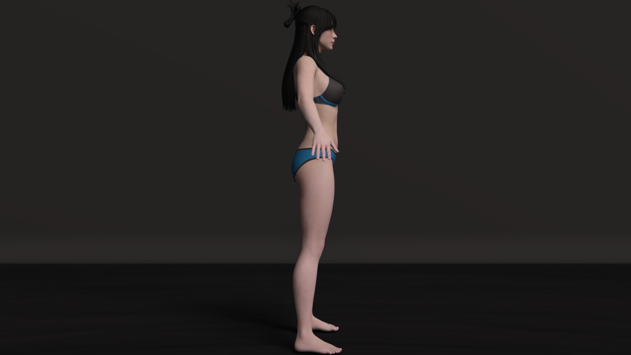 The First Descendant - Freyna G8F Bundle Low-poly 3D model_11