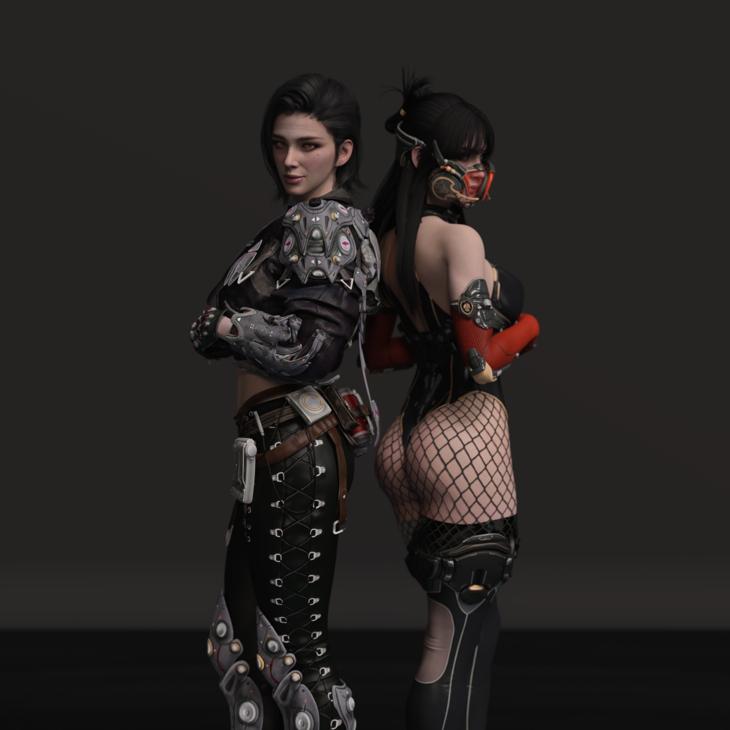 The First Descendant - Freyna G8F Bundle Low-poly 3D model_5