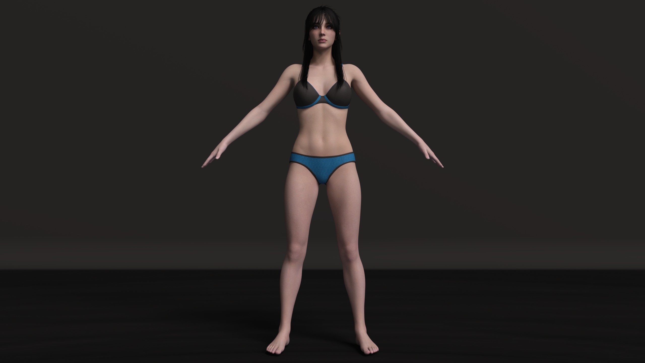 The First Descendant - Freyna G8F Bundle Low-poly 3D model_10