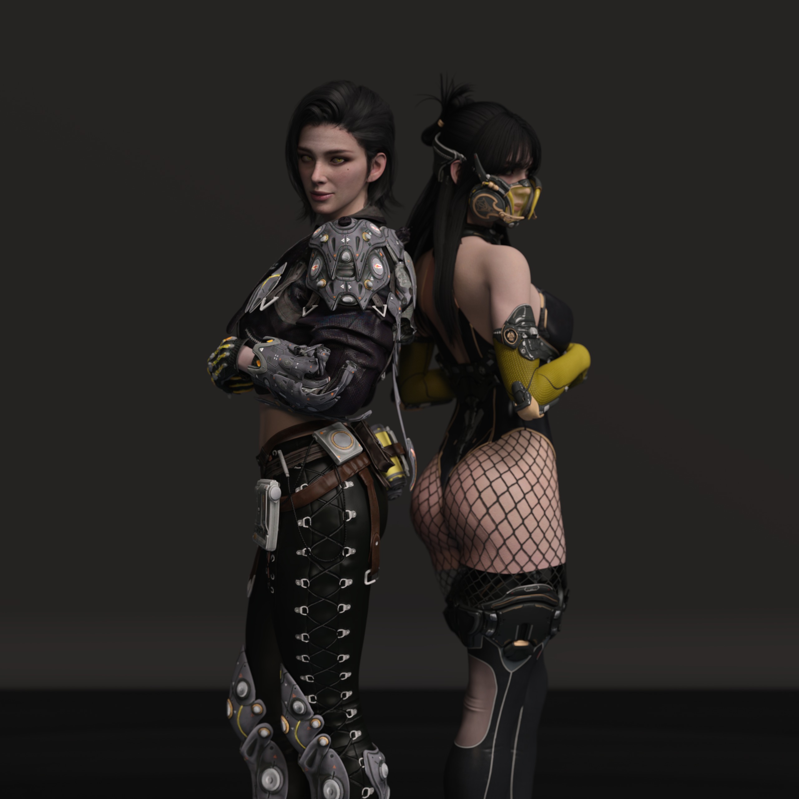 The First Descendant - Freyna G8F Bundle Low-poly 3D model_6