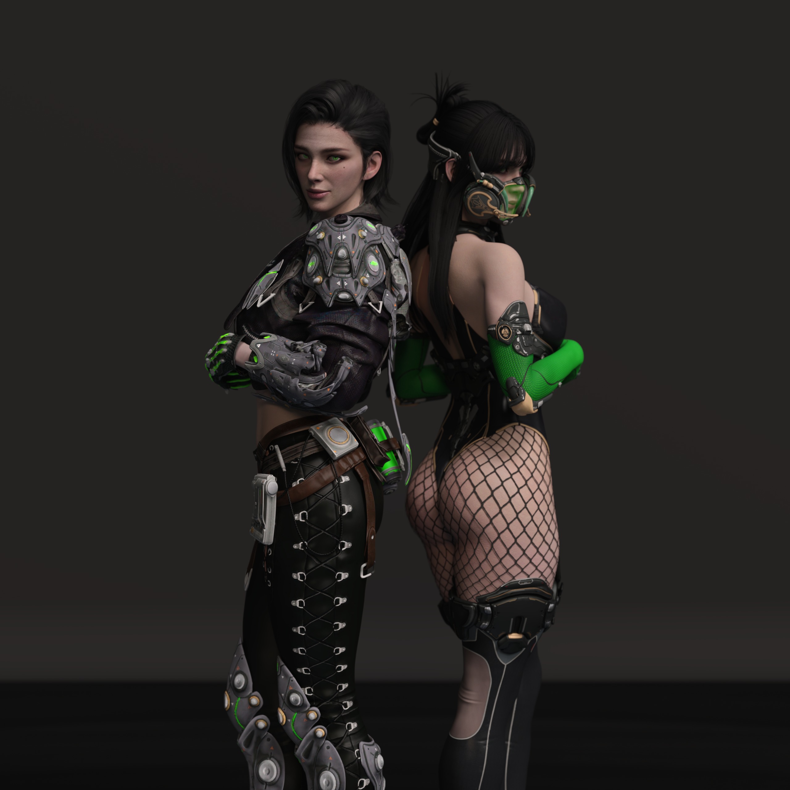 The First Descendant - Freyna G8F Bundle Low-poly 3D model_1