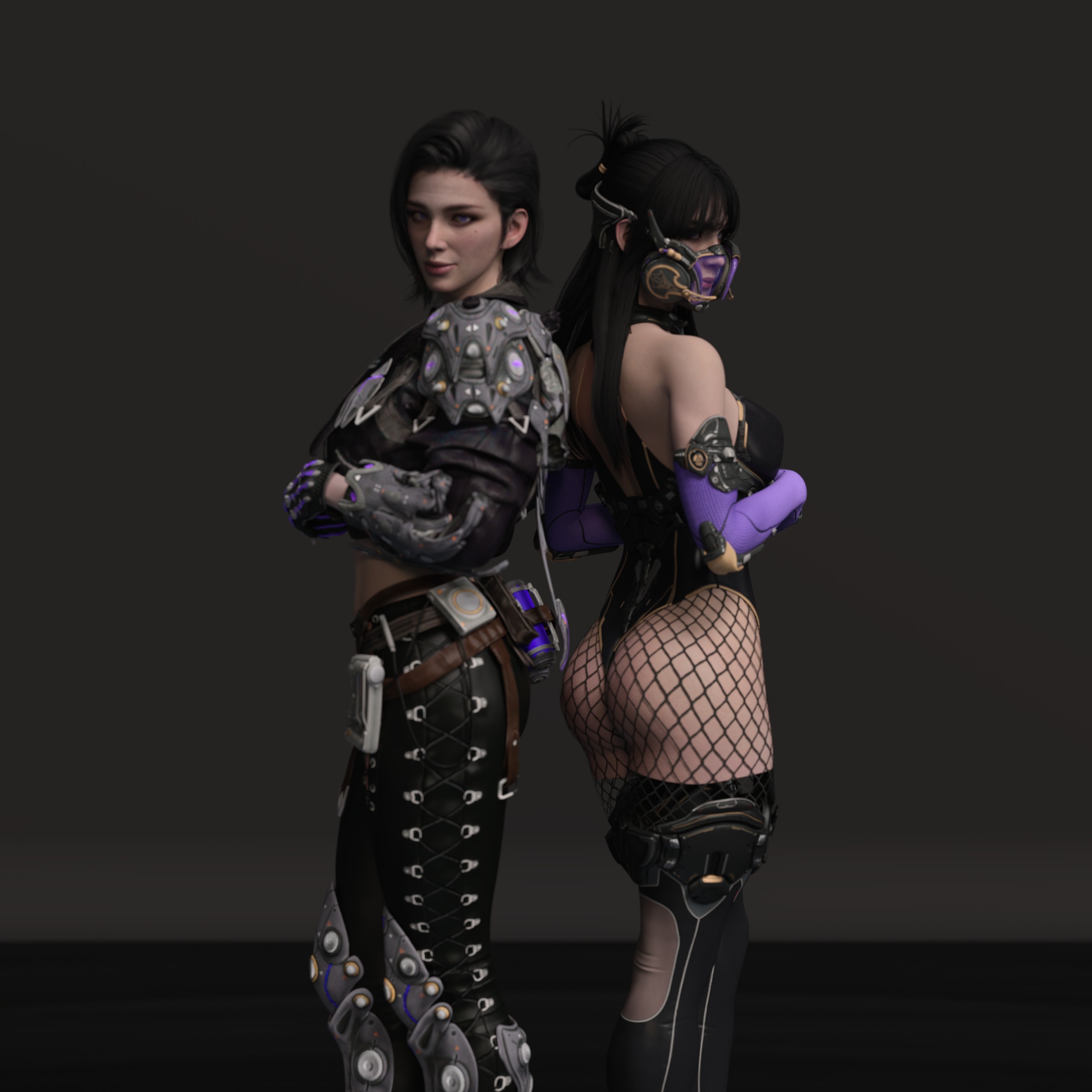 The First Descendant - Freyna G8F Bundle Low-poly 3D model_4