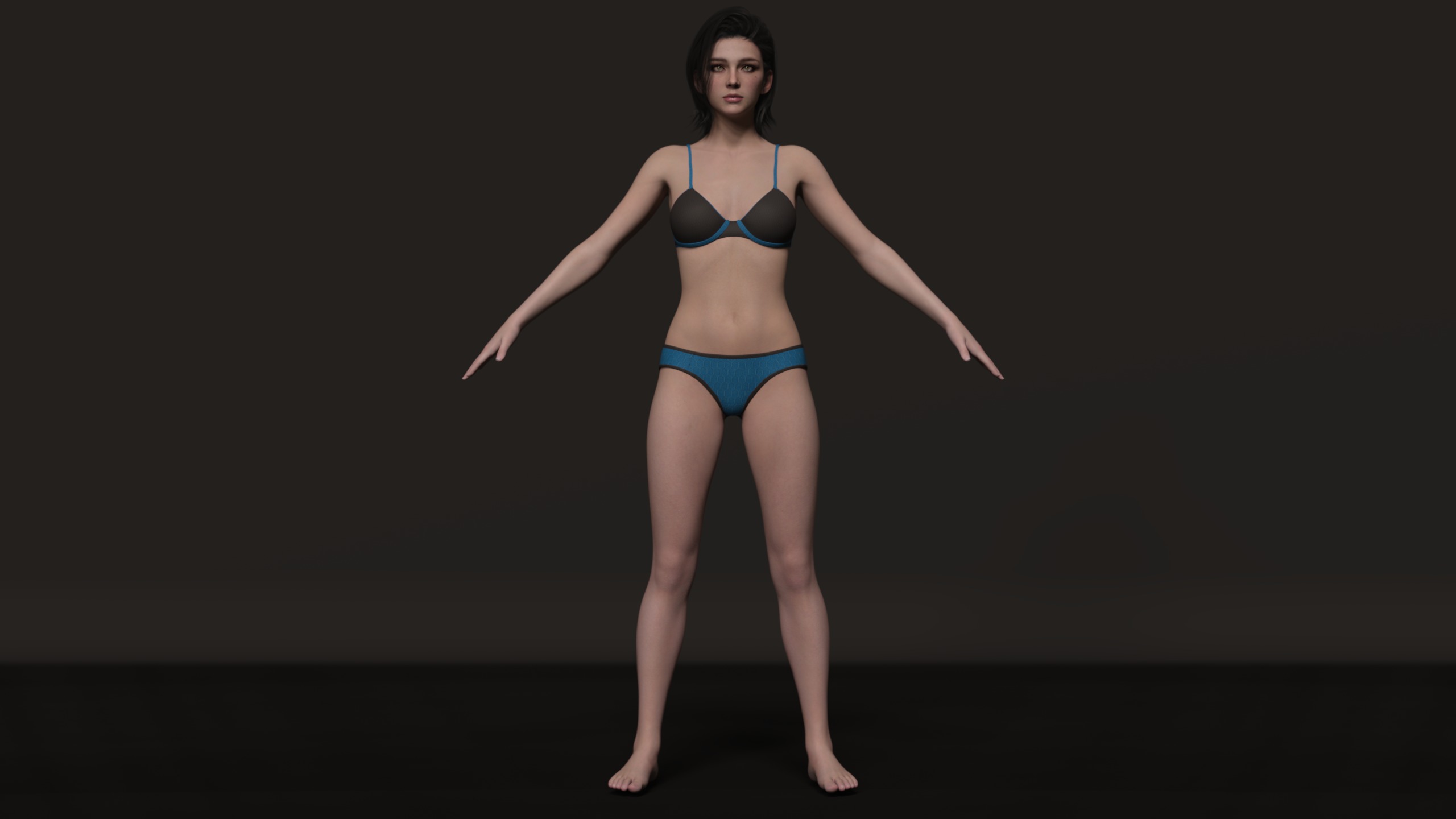 The First Descendant - Freyna G8F Bundle Low-poly 3D model_7