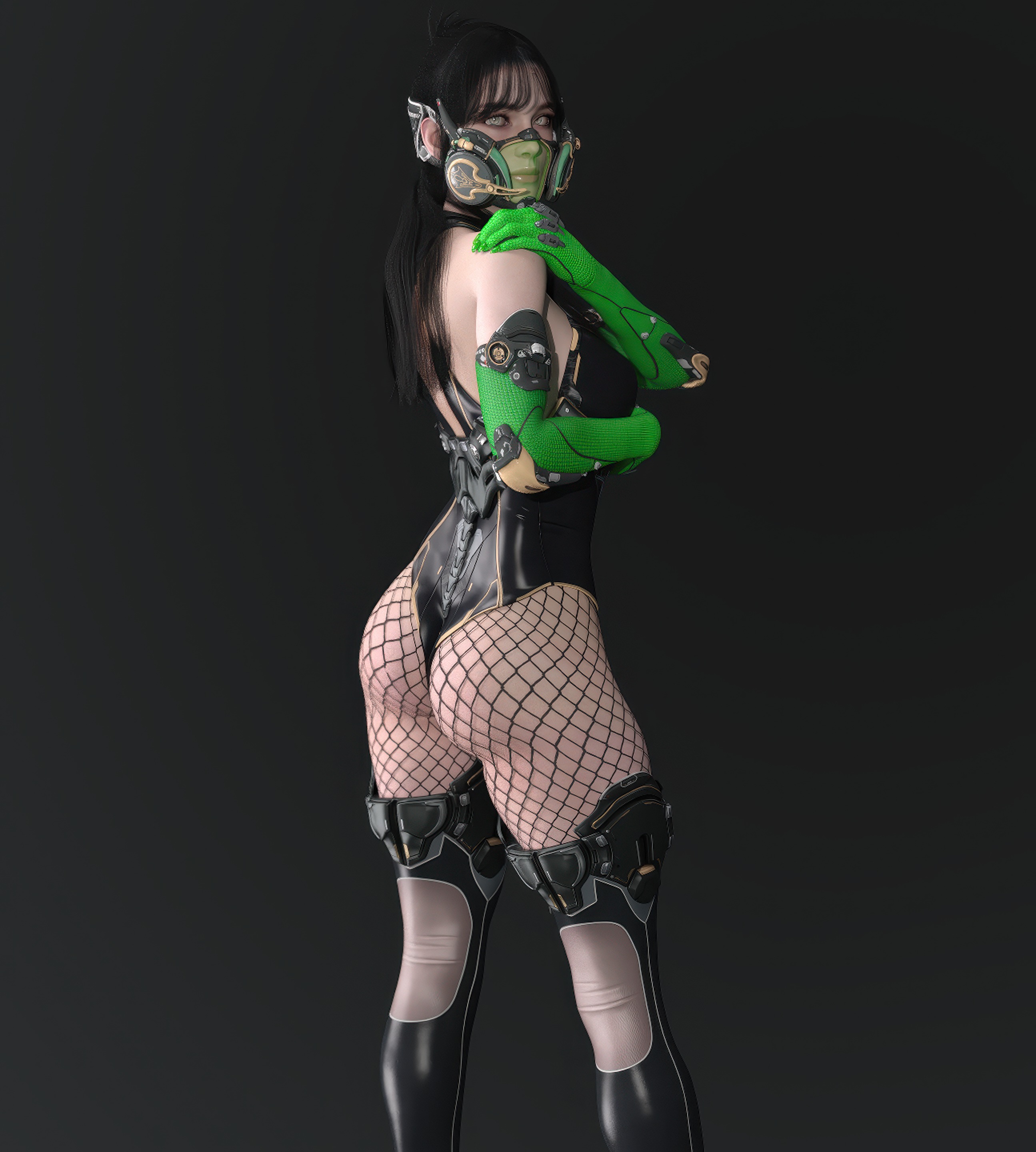 The First Descendant - Freyna G8F Bundle Low-poly 3D model_14