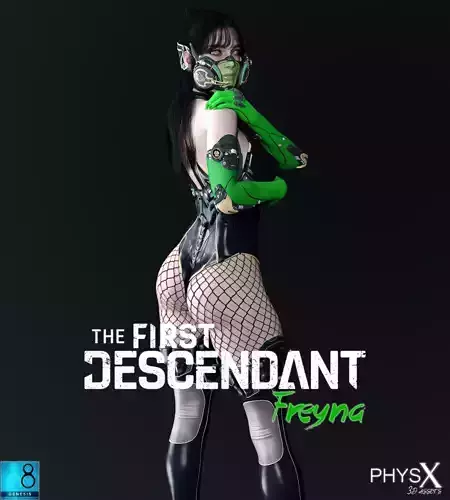 The First Descendant - Freyna Ultimate G8F Low-poly 3D model