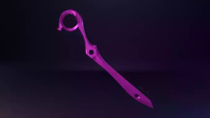 Scissor Blades 2nd part Kill la Kill Free 3D print model Scissor Blades 2nd part Kill la Kill Free 3D print model