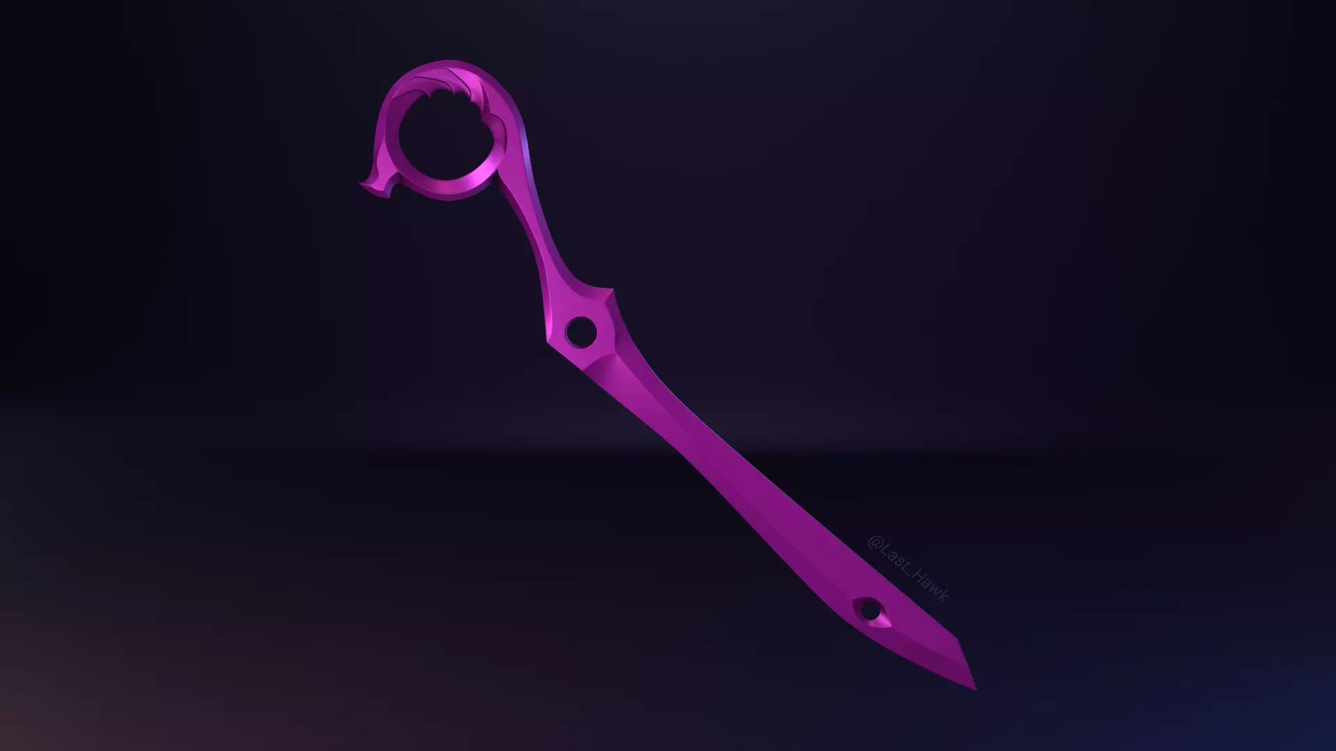 Scissor Blades 2nd part Kill la Kill Free 3D print model_0