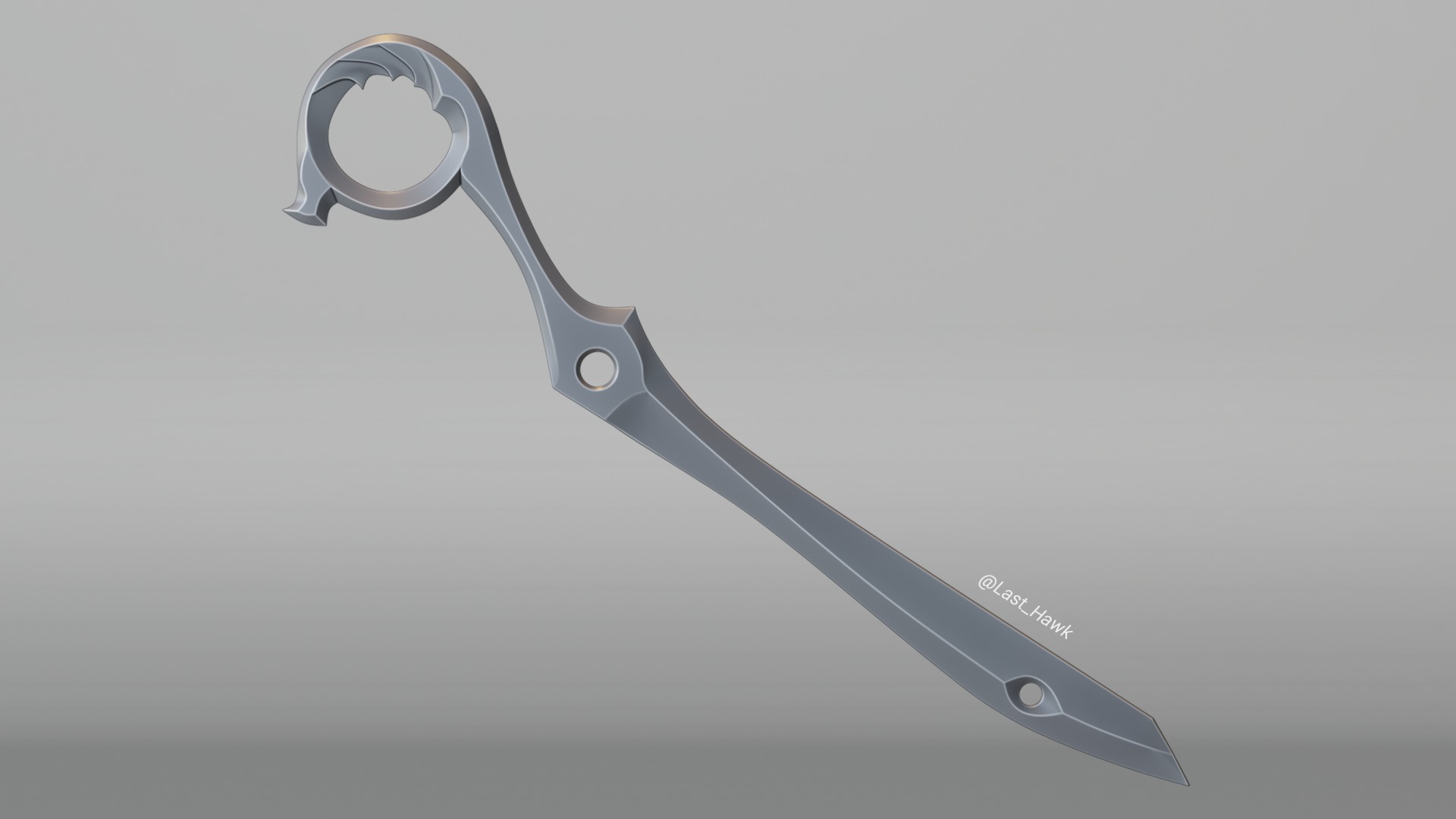 Scissor Blades 2nd part Kill la Kill Free 3D print model_2